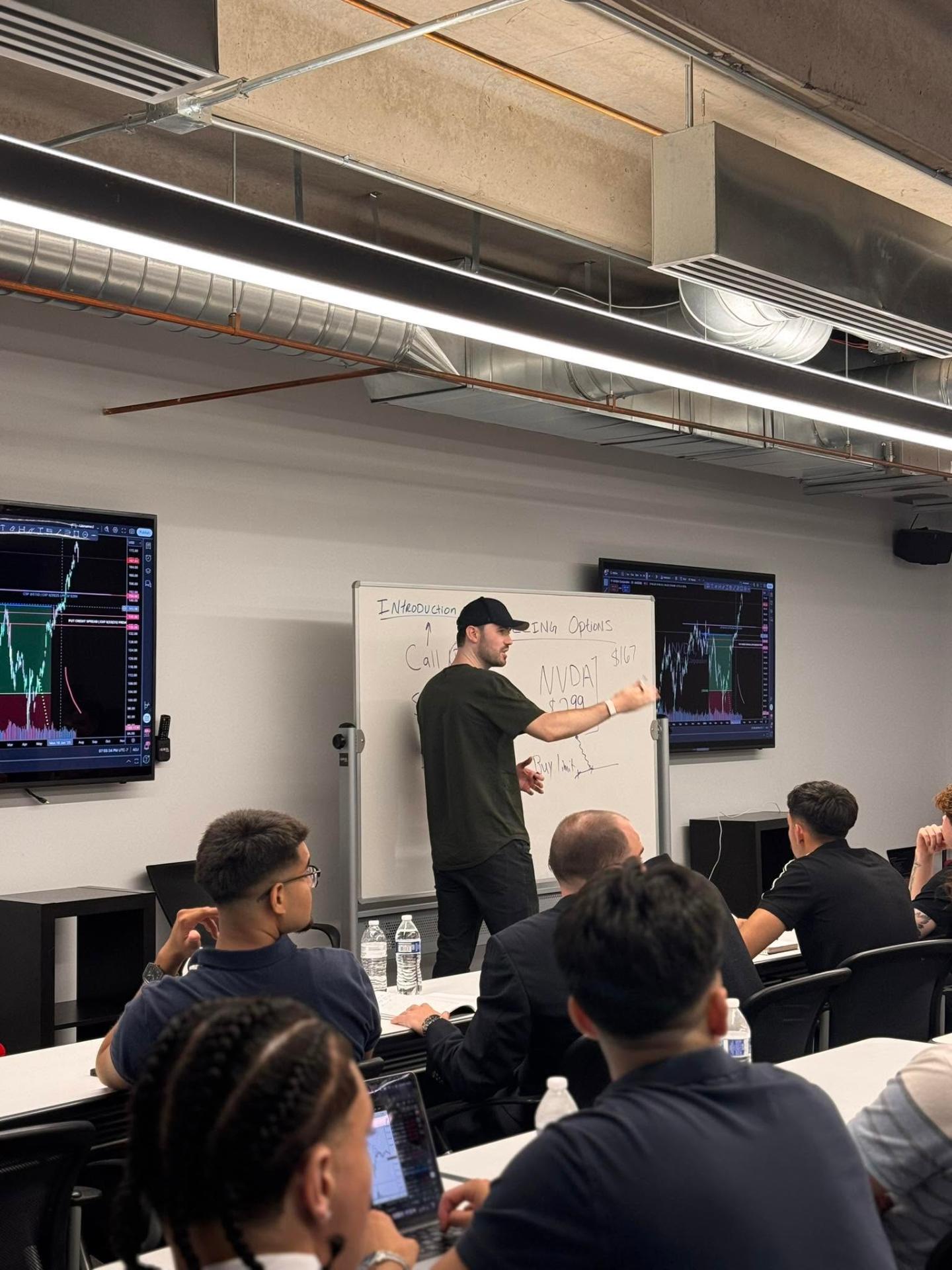Patrick Kenney teaching options in a live classroom setting
